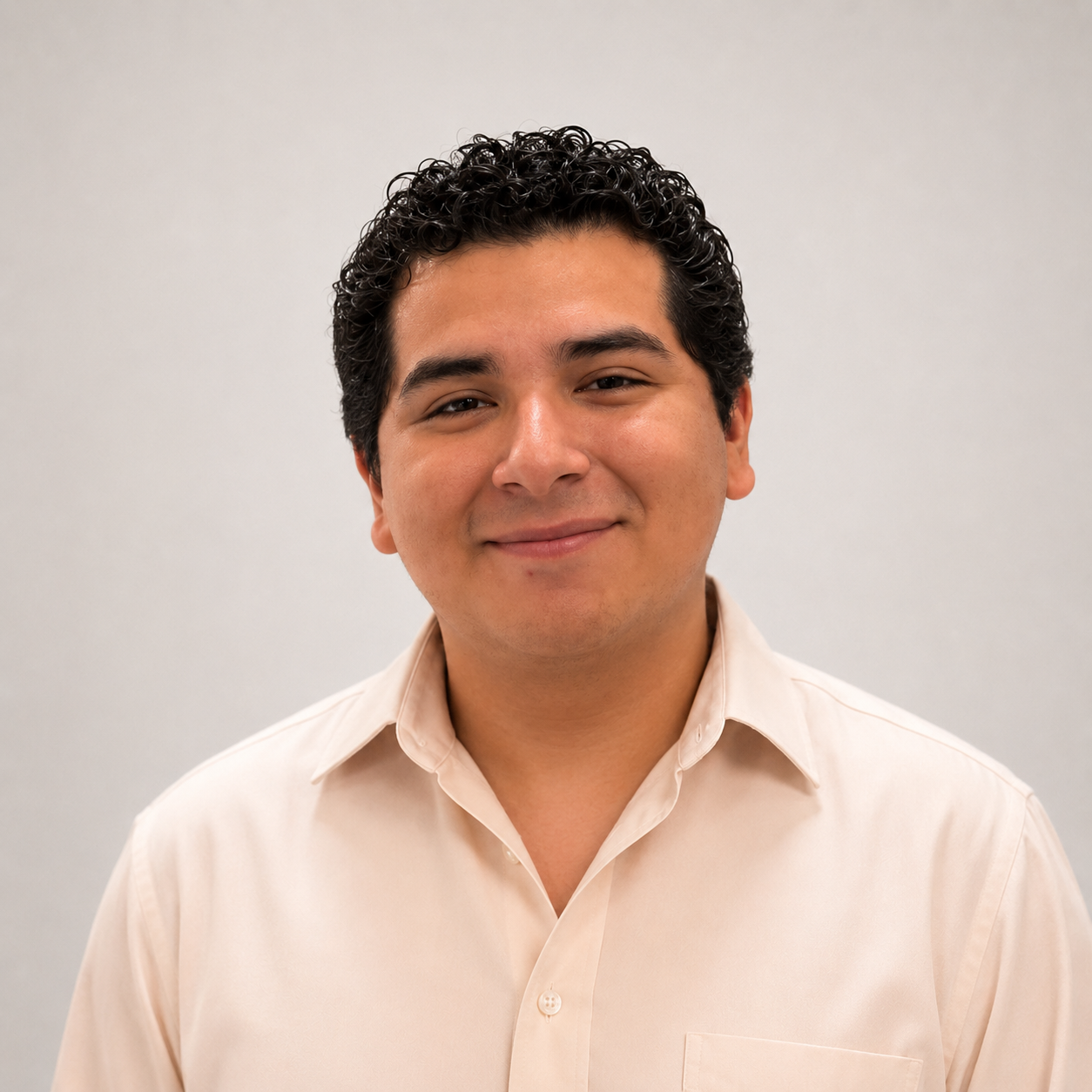 Retrato de Alberto Efraín Chi Medina
